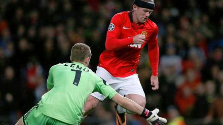Matchwinner. Englands Nationalstürmer Wayne Rooney steuerte zwei Treffer zum Sieg bei.