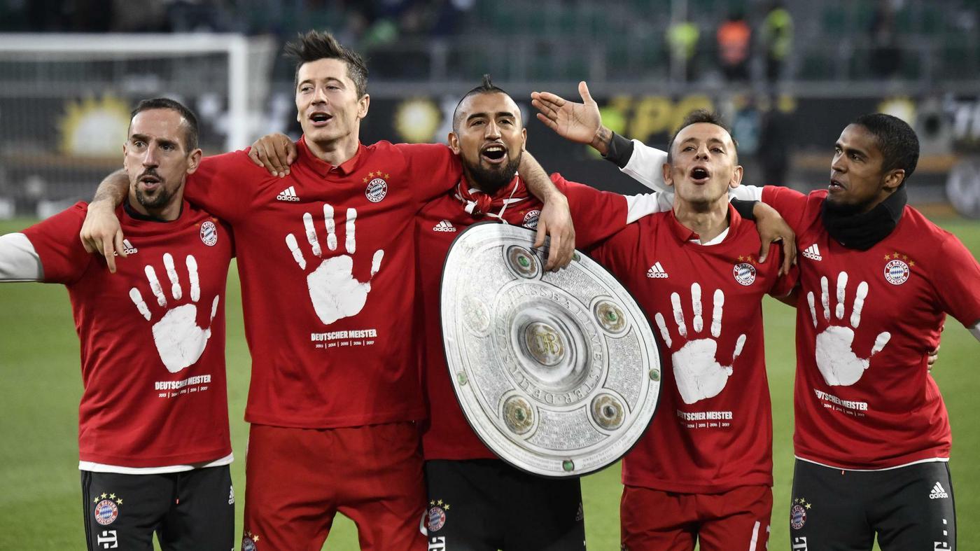 Fußball-Bundesliga 60 in Wolfsburg FC Bayern holt fünfte Meisterschaft in Folge