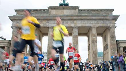 Großereignis Berlin-Marathon. Nur eines von vielen Sporthighlights in Berlin.