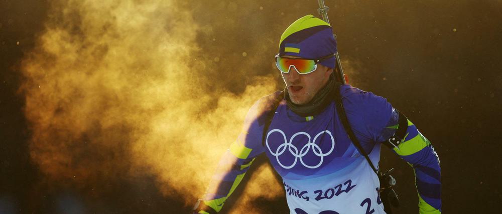 Noch vor zwei Wochen startete Dmytro Pidruchnyi bei den Olympischen Winterspielen in Peking