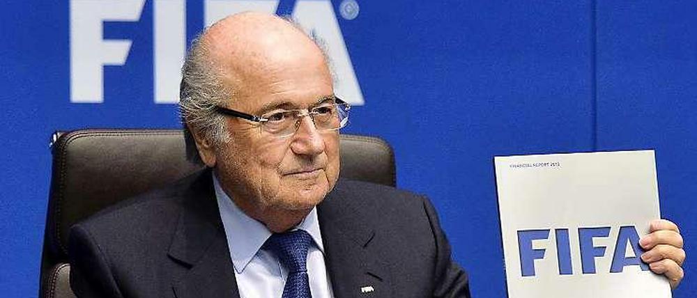 Kann nicht loslassen. Joseph Blatter will erneut FIFA-Chef werden.