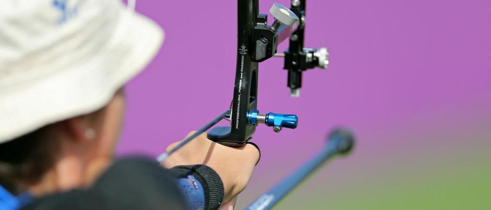 Para-Bogenschießen, hier bei den Paralympics 2012 in London.