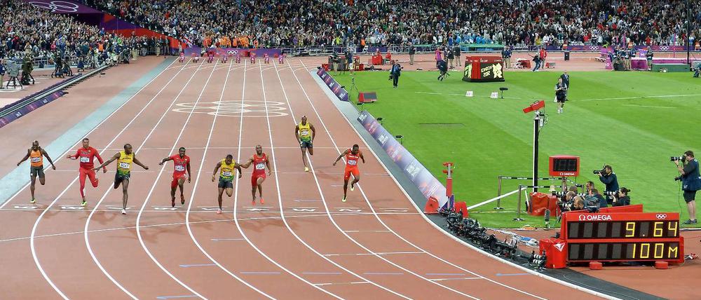 Dieses Tempo, diese Eleganz. Auch beim olympischen Sprintfinale in London zeigte Usain Bolt explodierende Schnelligkeit und Schönheit im Lauf – in diesem Moment vermochte es kaum ein Hintergedanke an Doping, das sinnliche Faszinosum zu trüben. 