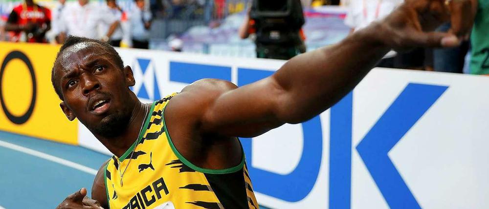 Sechs Tage nach seinem 100-Meter-Sieg gewann der Jamaikaner Usain Bolt am Samstag auch das Finale über 200 Meter.