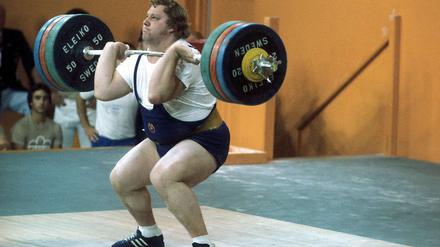 Gerd Bonk bei den Olympischen Sommerspielen 1976.