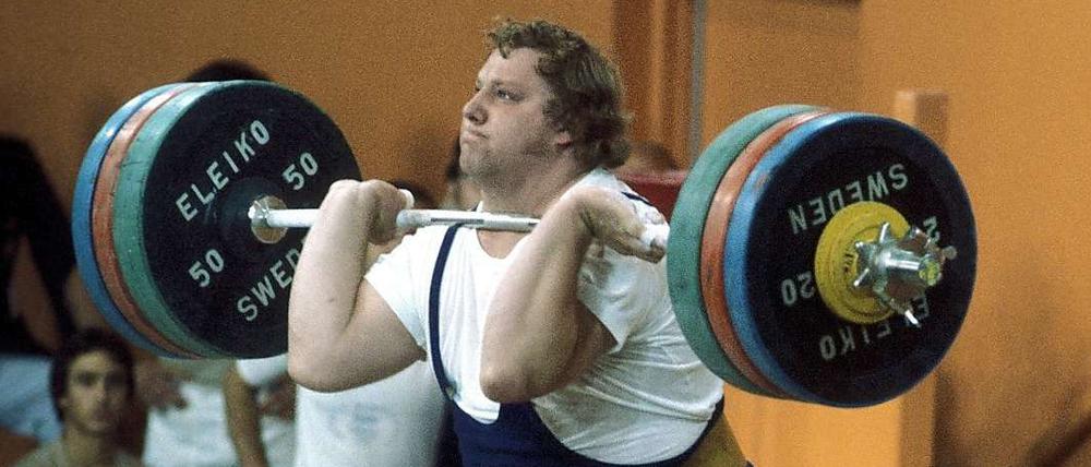 Gerd Bonk bei den Olympischen Sommerspielen 1976.