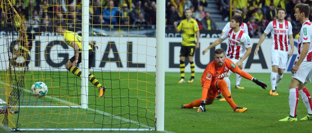 Beim Auswärtsspiel in Dortmund war der 1. FC Köln chancenlos. Nach 111 Sekunden fiel bereits das 1:0. 