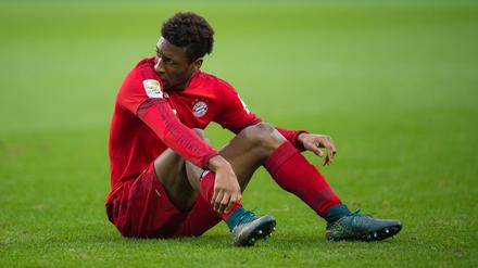 Kingsley Coman kann es nicht fassen: Die Bayern haben verloren.