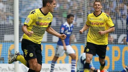 BVB-Kapitän Sebastian Kehl erzielte das entscheidende Tor zum 2:1-Sieg auf Schalke.