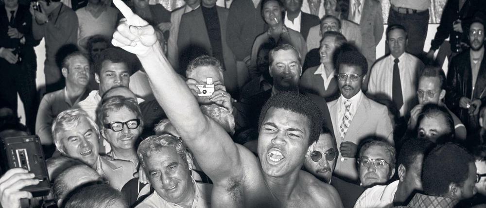 "I am the greatest!" Muhammad Ali schaffte in Kinshasa gegen George Foreman die Sensation. Nachzusehen in "When we were kings."