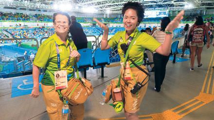Auch bei den Paralympics 2016 in Rio de Janeiro waren Volunteers dabei.