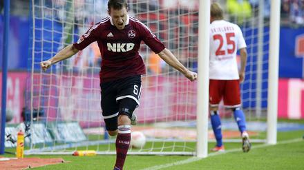 Der 1.FC Nürnberg gewann am ersten Spieltag durch ein Tor von Hanno Balitsch mit 1:0 gegen den HSV.