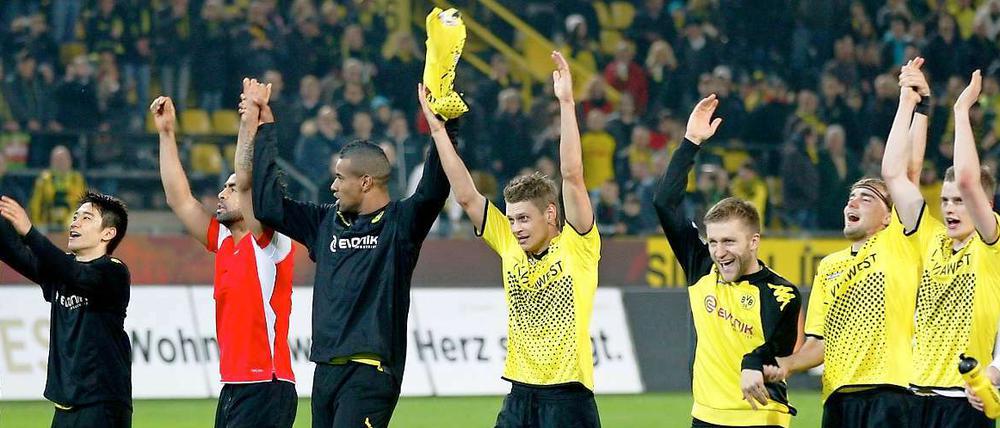 Dortmund denkt nur von Spiel zu Spiel, was im Moment bedeutet: von Sieg zu Sieg.
