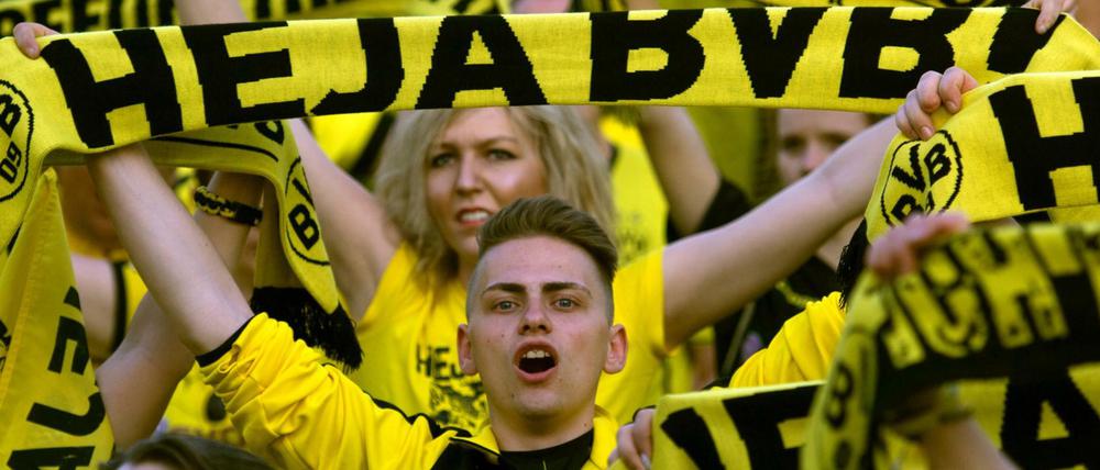 Anhänger von Borussia Dortmund