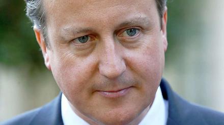 Hat er den "bösen Blick"? Premier David Cameron ist kein gern gesehener Gast. 