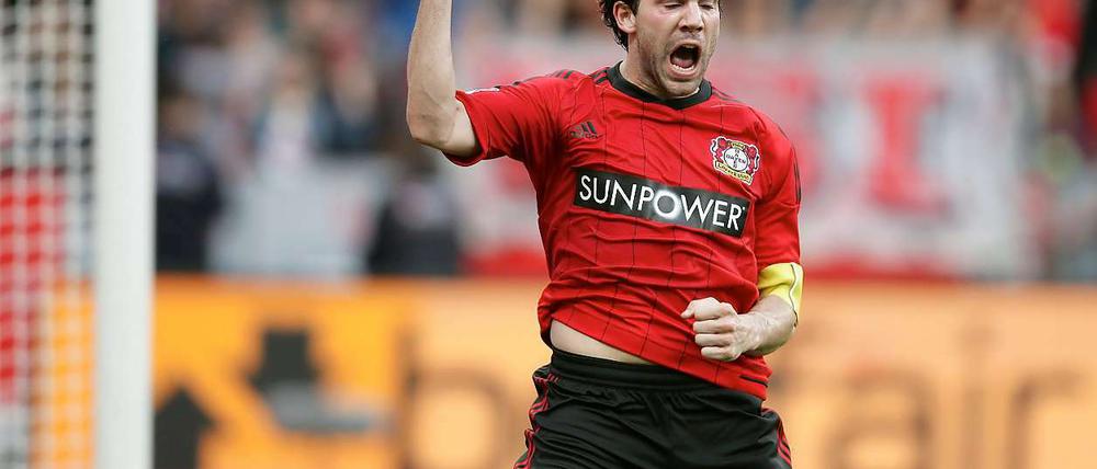 Rettete Bayer Leverkusen in der Schlussphase mit seinem Tor zumindest einen Punkt: Gonzalo Castro.