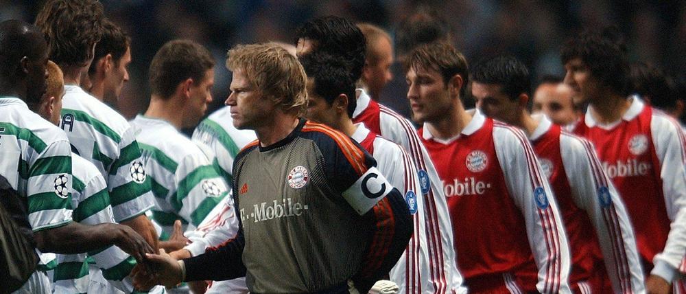 2003 war's. Damals stand Oliver Kahn noch im Bayern-Tor und war Kapitän.