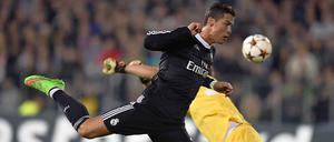 Einen Elfmeter verschossen, den nächsten gleich wieder verwandelt. Cristiano Ronaldo war bei Real Madrid wieder mal besonders auffällig.