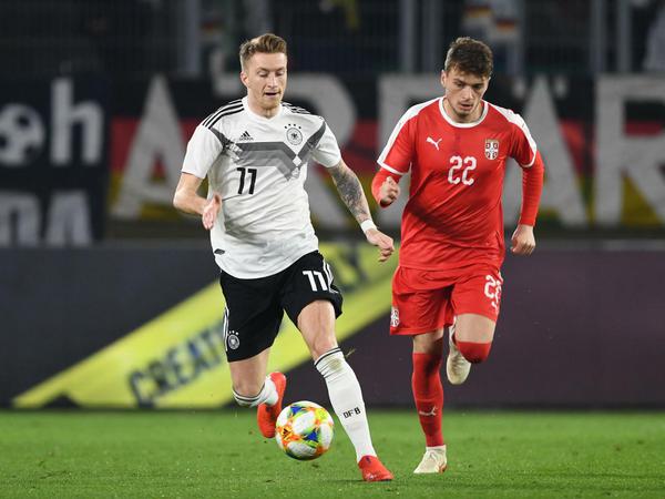 Löw braucht ihn: Marco Reus wurde gegen Serbien eingewechselt.