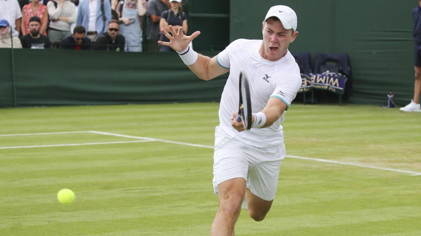 Tennis-Newcomer in Wimbledon Das späte Glück des Dominik Köpfer