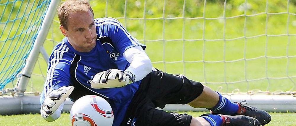 Lieber Nummer zwei in Liga eins als Nummer eins in Liga zwei: Jaroslav Drobny trainiert schon beim HSV.