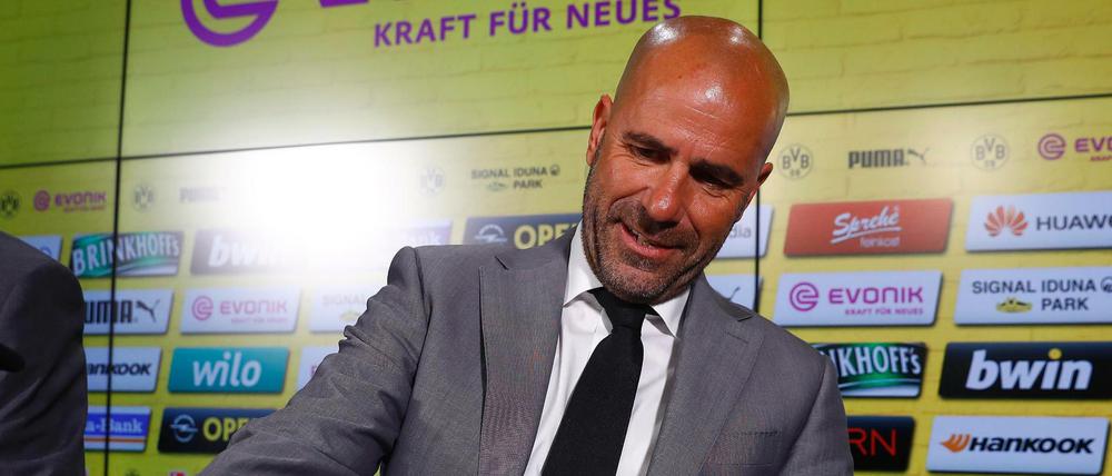 Peter Bosz übernimmt bei Borussia Dortmund für Thomas Tuchel. 