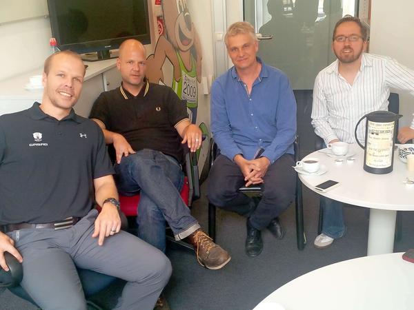 Stefan Ustorf ist am 8. September zum Interview beim Tagesspiegel zu Gast. Mit dabei die Blogger Jan Schröder, Claus Vetter und Jörg Leopold.
