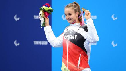 Elena Semechin gewann sie Gold bei den Paralympics von Tokio