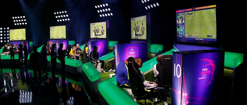 Esports - The FIFA eNations Cup.