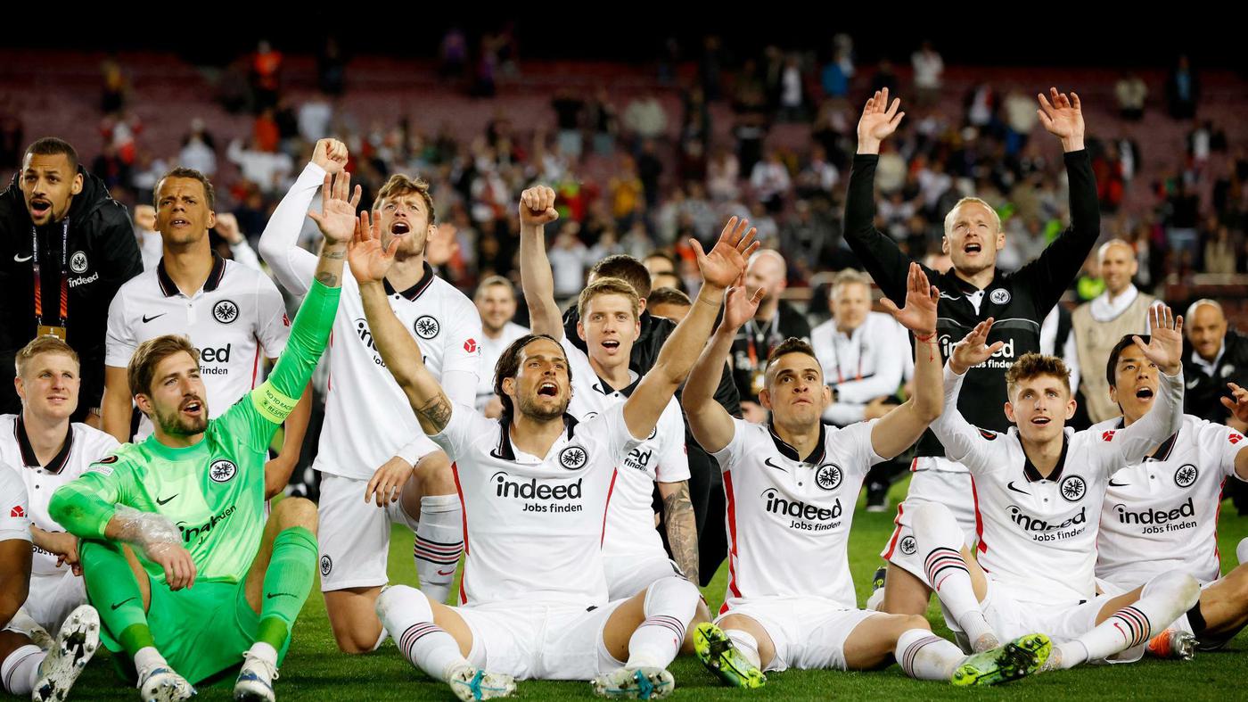 Europa League-Sensation Eintracht Frankfurt nach Sieg über Barcelona im Halbfinale der Europa League