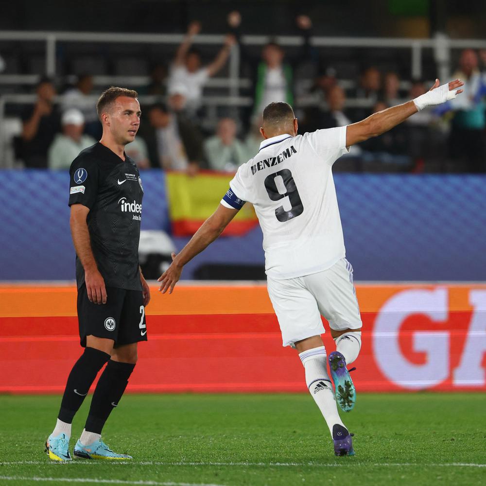 Madrid gewinnt europäischen Supercup Real bleibt für die Eintracht eine Nummer zu groß