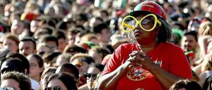Durch die Fanbrille betrachtet. Portugals Anhänger hatten wenig Grund zur Freude.