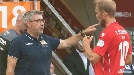 Lernfähig. Berlins Trainer Urs Fischer machte gegen Dortmund vieles richtig.