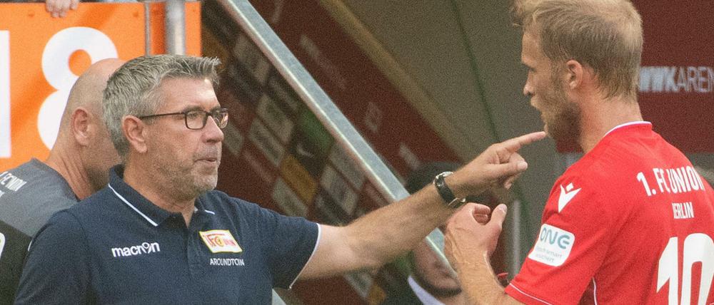 Lernfähig. Berlins Trainer Urs Fischer machte gegen Dortmund vieles richtig.