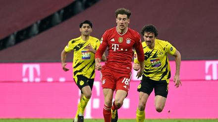 Leon Goretzka schoss kurz vor Schluss das wichtige 3:2 für den FC Bayern.