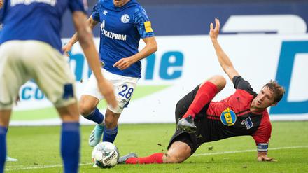 Gebrauchter Tag. Hertha-Verteidiger Niklas Stark sah nicht nur beim Eigentor unglücklich aus.