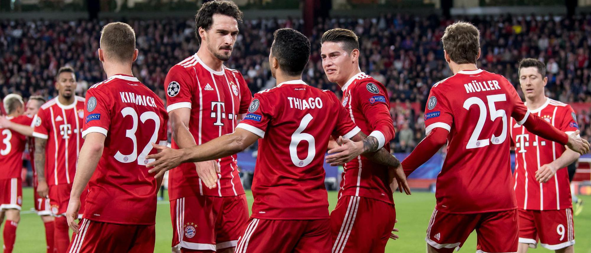 Champions-League-Viertelfinale Top-Ausgangsposition für die Bayern Sieg in Sevilla