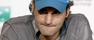 Enttäuscht, aber noch lange nicht am Ende: Roger Federer.
