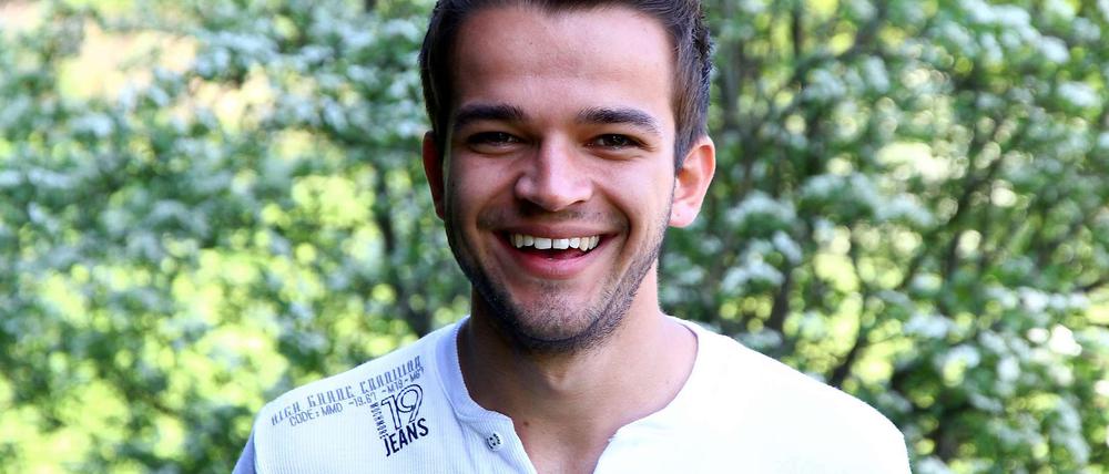 Nicolas Feißt, Schülerreporter der "Paralympics Zeitung".