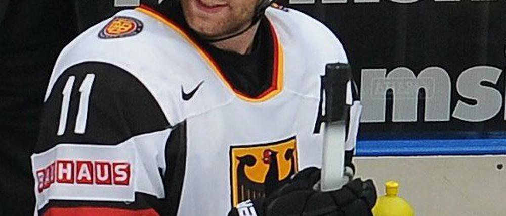 Eisbären-Stürmer Sven Felski nahm mit dem deutschen Nationalteam an fünf Weltmeisterschaften und zwei Olympischen Spielen teil.