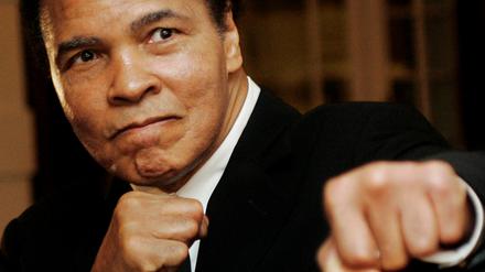 Gezeichnet, aber mit funkelnden Augen: Muhammad Ali im Jahr 2006.