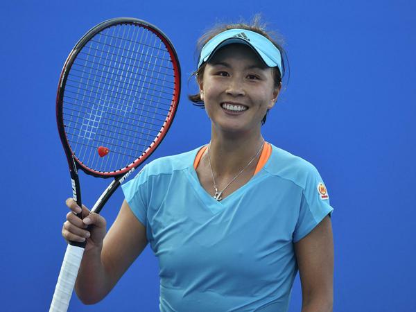 Chinesischer Tennisstar: Peng Shuai – hier im Jahr 2017.
