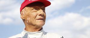 Da sah er noch optimistisch aus: Niki Lauda beim "Legends Race" in Spielberg am 30. Juni 2018. Jetzt unterbrach er seinen Urlaub, um sich einer Lungentransplantation zu unterziehen.