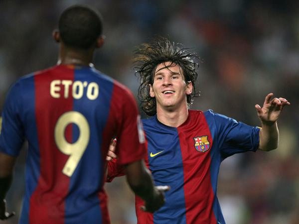 Irgendwann bleibt nur die Erinnerung. Lionel Messi mit langen Haaren und ohne Tatoos im Jahr 2006.