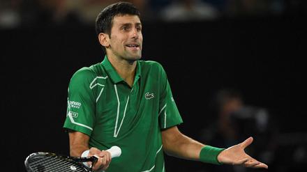 Tennisstar Novak Djokovic will sich die Corona-Impfung nicht aufzwingen lassen.