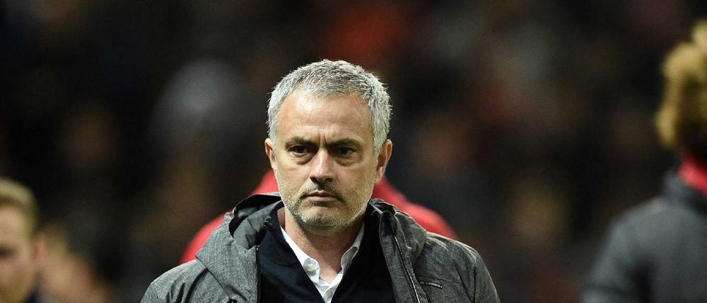 José Mourinho ist seit einem Jahr Trainer von Manchester United. 