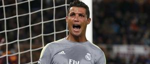Cristiano Ronaldo feiert die Führung gegen Rom, aber vor allem feiert er sich.