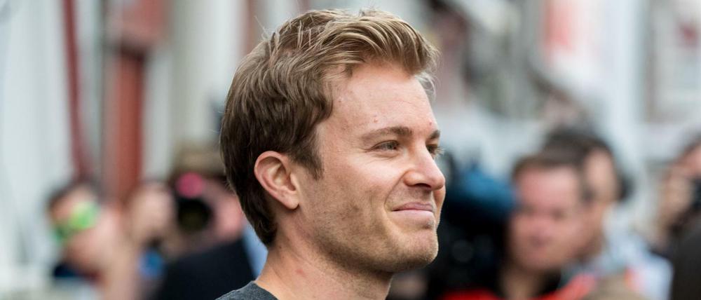 Nico Rosberg war bei den Testfahrten der Formel 1 in Barcelona dieses Jahr als Besucher zu Gast.