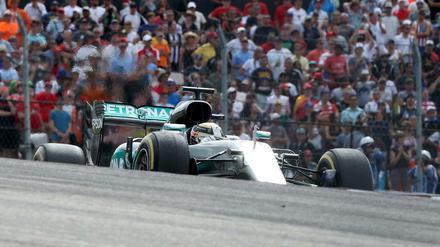 Nach zuletzt fünf sieglosen Rennen landete Lewis Hamilton am Sonntagabend beim Großen Preis der USA mal wieder auf Rang eins.