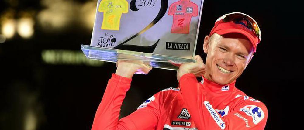 Chris Froome gewann in diesem Jahr Tour und Vuelta.